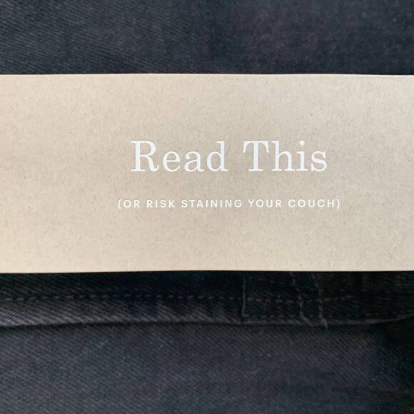NWT Everlane The Slim Fit Jean in Black - Picture 10 of 12